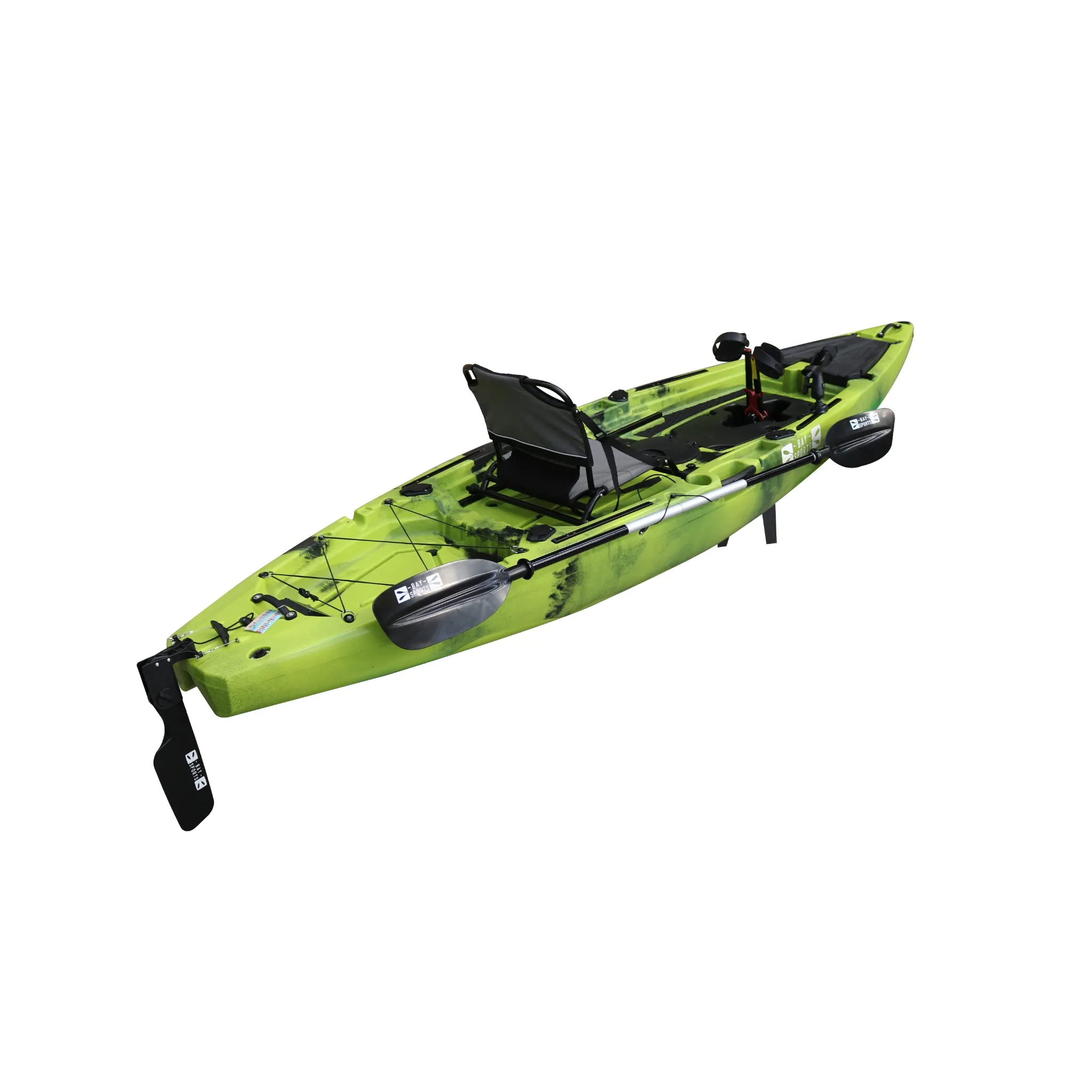 Pedal Pro Fish - 3.6m Pedal-Powered Fishing Kayak MaxDrive 360
