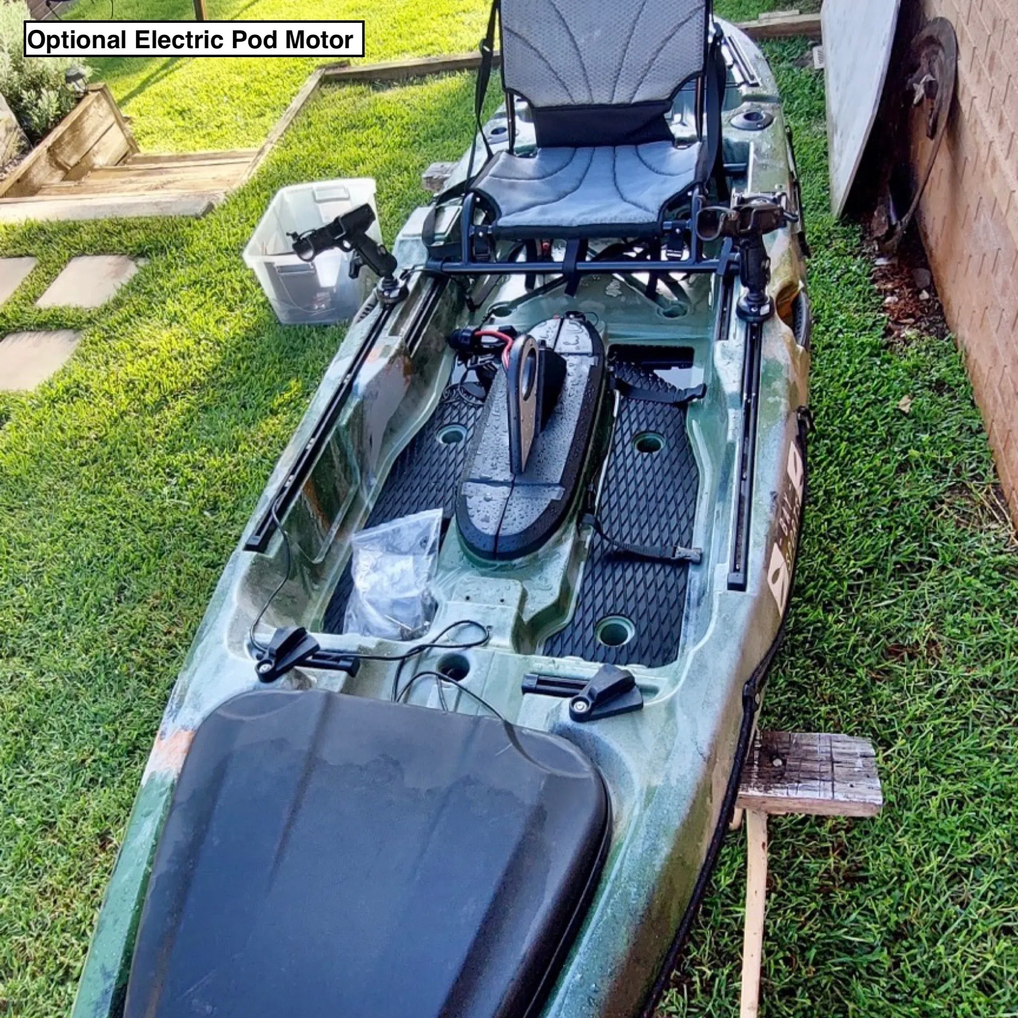 Pedal Pro Fish XL - 4m Pedal-Powered Fishing Kayak
