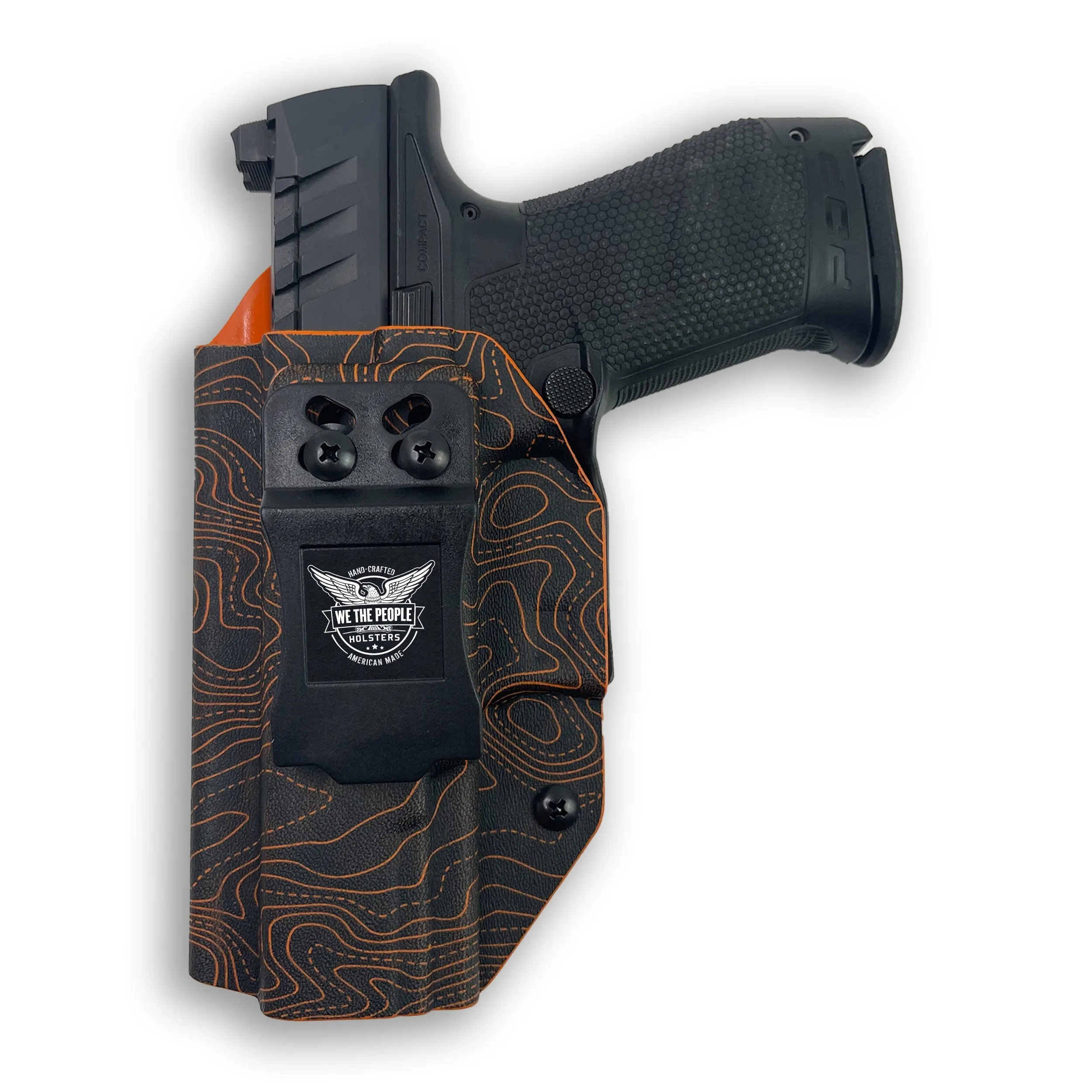 Smith & Wesson M&P Shield / M2.0 / Plus 9mm/.40/30 Super Carry with Crimson Trace LG489G Laser IWB Holster