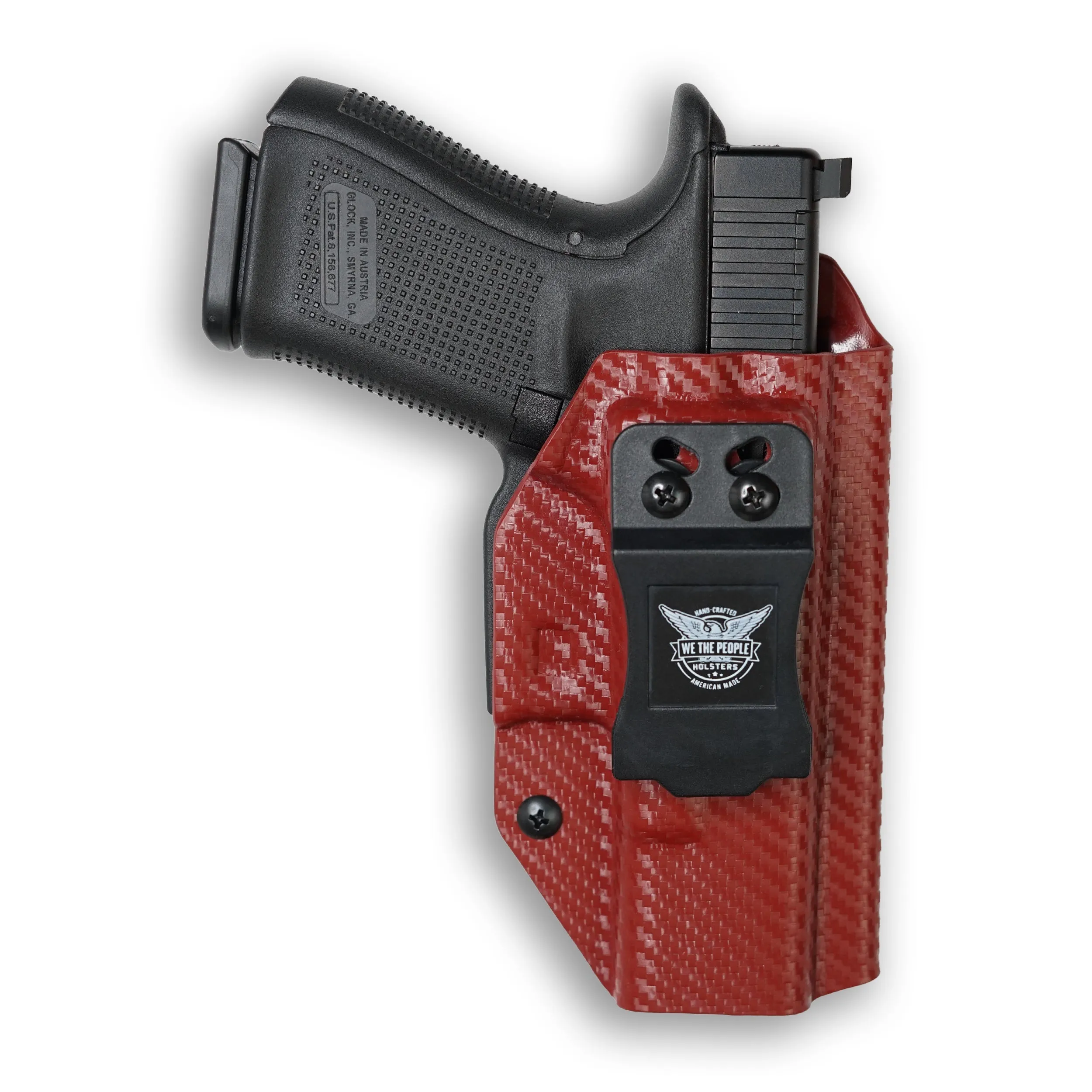 Smith & Wesson M&P Shield / M2.0 / Plus 9mm/.40/30 Super Carry with Crimson Trace LG489G Laser IWB Holster